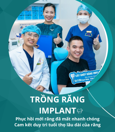 Banner trồng răng Implant