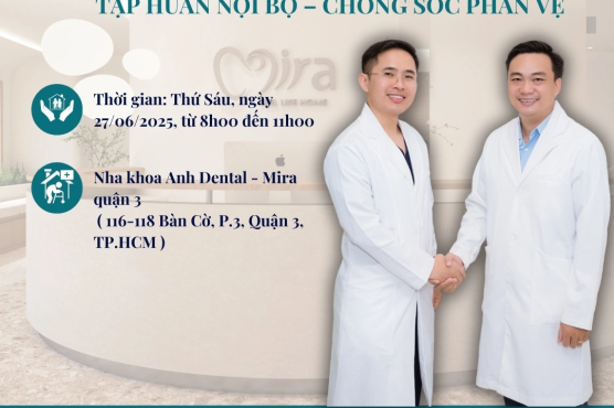 THÔNG BÁO TẬP HUẤN NỘI BỘ – CHỐNG SỐC PHẢN VỆ