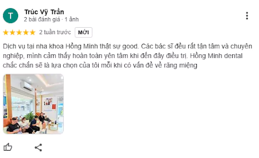 Khách hàng trải nghiệm hài lòng về dịch vụ và chuyên môn bác sĩ