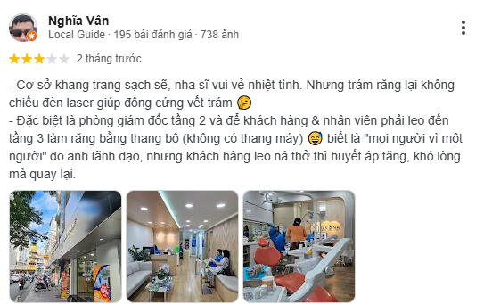 đánh giá nha khoa tân định