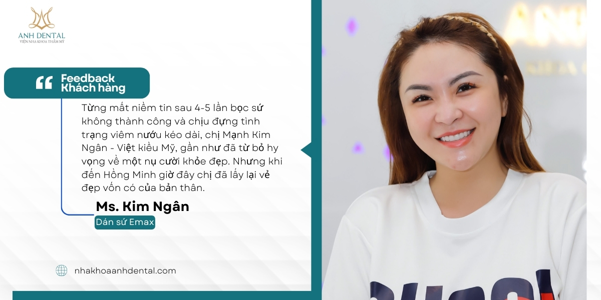 Ms - Kim Ngân - Dán sứ Emax