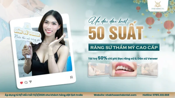 ưu đãi răng sứ thẩm mỹ