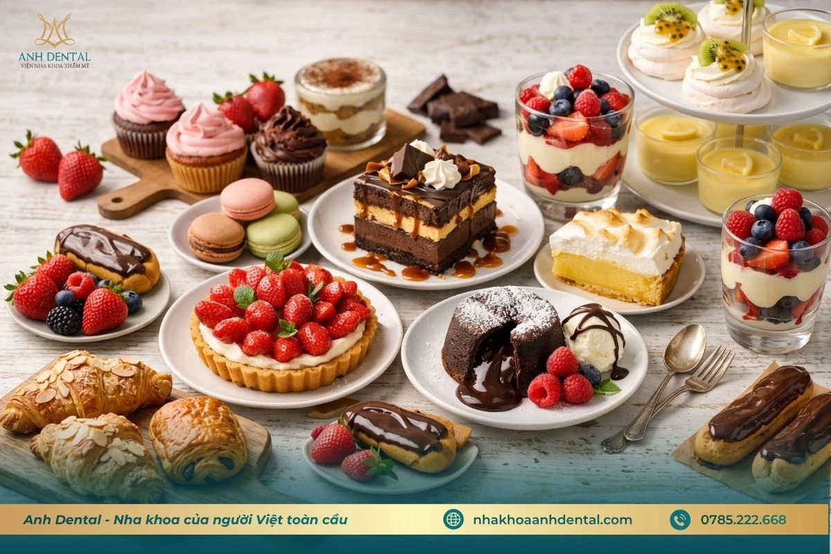 Niềng răng xong ăn gì và nên hạn chế thực phẩm nhiều đường
