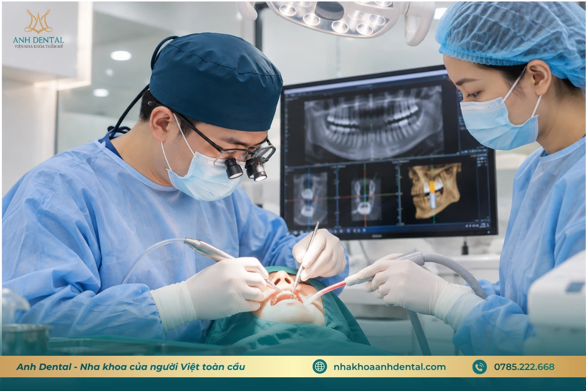 trồng răng implant có nguy hiểm không